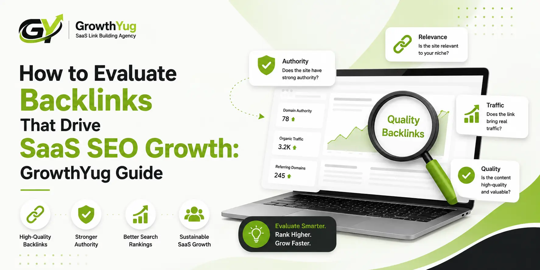 How to Evaluate Backlinks That Drive SaaS SEO Growth GrowthYug Guide